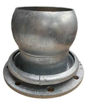 Manchon A Sphere Ø200 avec Bride Ronde 8 TRS PN10 référence fournisseur 443422